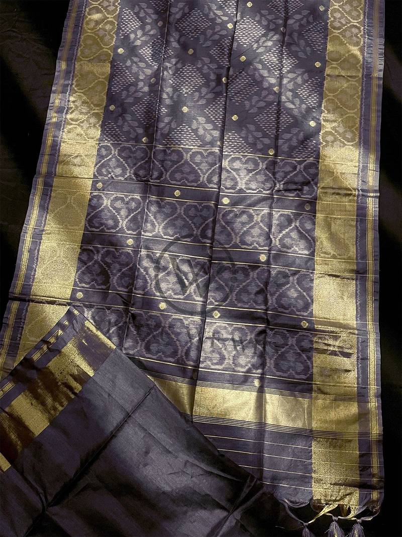 Ethnic Motifs Zari Premium Raw Silk Saree