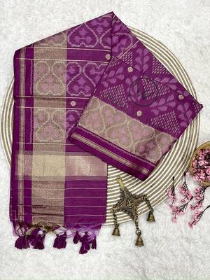 Premium Raw Silk Saree 1