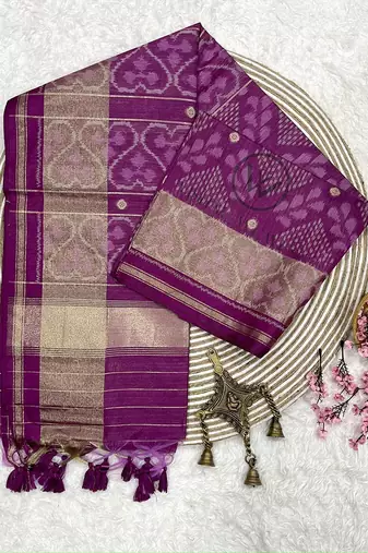 Premium Raw Silk Saree