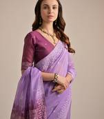 Woven Design Pure Cotton Saree