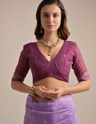 Woven Design Pure Cotton Saree 4
