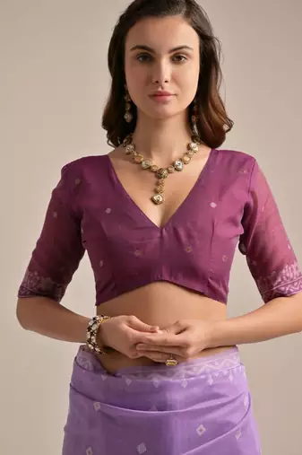 Woven Design Pure Cotton Saree