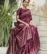 Woven Design Zari Banarasi Saree