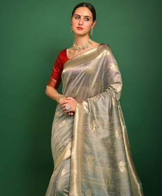 Woven Design Zari Patola Saree 2