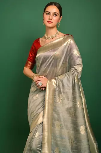 Woven Design Zari Patola Saree