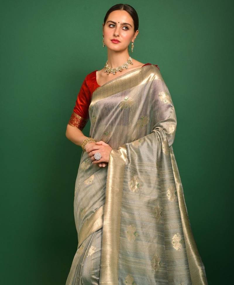 Woven Design Zari Patola Saree