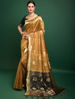 Woven Design Zari Patola Saree 1