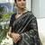 Ethnic Motifs Zari Woven Banarasi Saree
