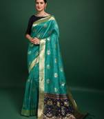 Woven Design Zari Patola Saree