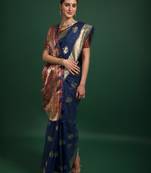 Woven Design Zari Patola Saree