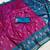 Wine soft silk blend pochampalli saree with zari weaving meenakari design