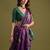 Striped woven design Pure Cotton Ikat Saree