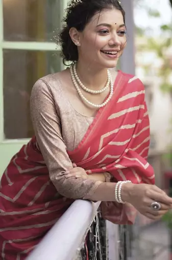Leheriya Printed Saree