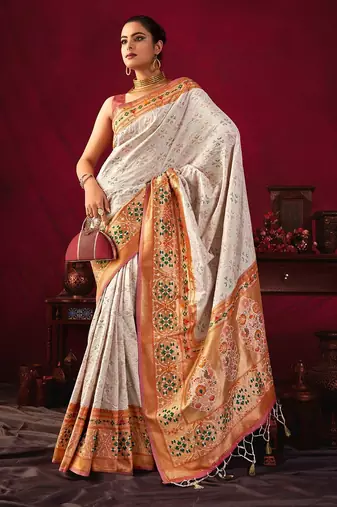 Zari Paithani Saree