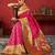 Ethnic Motifs Woven Design Zari Paithani Saree
