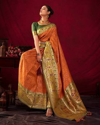 Woven Design Zari Paithani Saree 2