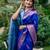 Ethnic Motifs Zari Silk Banarasi Saree