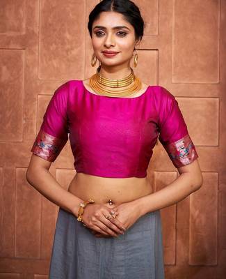 Woven Design Zari Paithani Saree 4