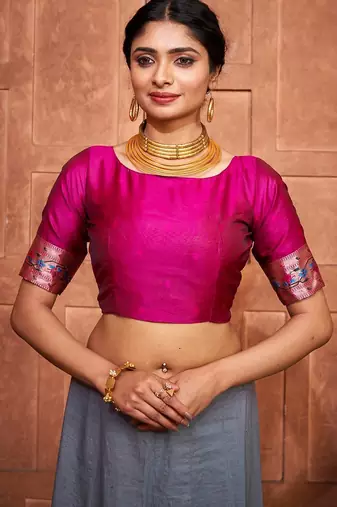 Woven Design Zari Paithani Saree
