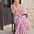 Floral Printed Zari Banarasi Saree