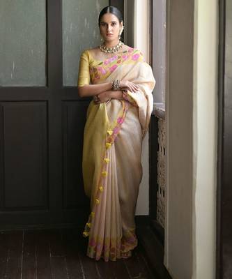 Ethnic Motifs Woven Design Banarasi Saree 2