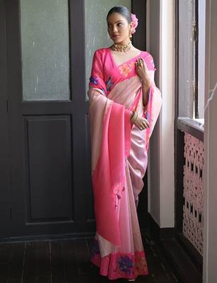 Leheriya Printed Banarasi Saree 2