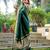 Striped Woven Design Zari Bhagalpuri Saree
