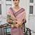 Floral Printed Zari Tussar Saree
