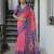 Polka Dots Printed Tussar Saree