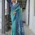 Geometric Printed Tussar Saree