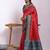 Floral Zari Tussar Saree With Tassels