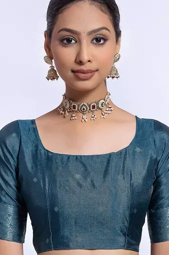 Ethnic Motifs Zari Tussar Saree