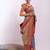 Kalamkari Zari Tussar Saree With Tassels
