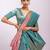 Kalamkari Zari Tussar Saree