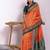 Floral Zari Tussar Saree