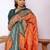 Floral Zari Tussar Saree