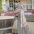 Floral Printed Zari Tussar Saree With Tassels