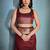 Checked Zari Bhagalpuri Saree With Tassels