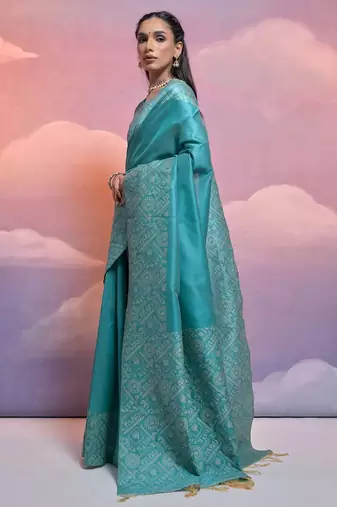 Woven Design Bhagalpuri Saree