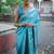Ethnic Motifs Woven Design Zari Banarasi Saree