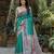 Woven Design Ethnic Motifs Zari Tussar Saree With Tassels