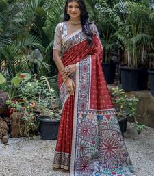 Zari Silk Cotton Tussar Saree