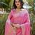 Woven Design Ethnic Motifs Zari Pure Cotton Taant Saree