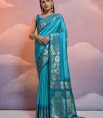 Woven Design Zari Banarasi Saree