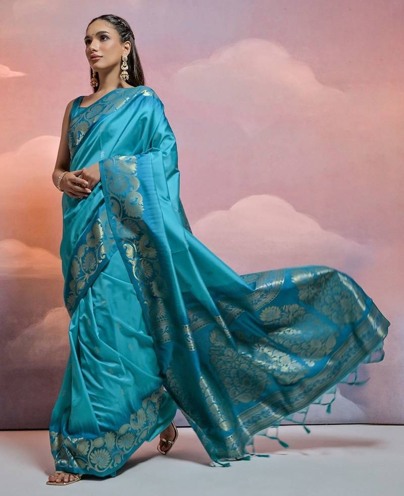 Woven Design Zari Banarasi Saree