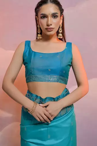 Woven Design Zari Banarasi Saree