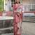 Floral Printed Tussar Saree