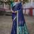 Woven Design Ethnic Motifs Zari Banarasi Saree With Tassels