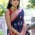 Ethnic Motifs Woven Design Zari Tussar Saree