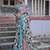 Floral Printed Silk Cotton Jamdani Saree